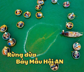 Vé tham quan rừng dừa Bảy Mẫu bằng thuyền thúng